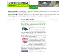 Tablet Screenshot of goodgreennews.typepad.com