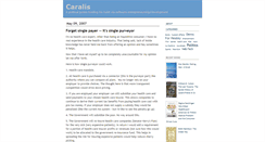 Desktop Screenshot of caralis.typepad.com