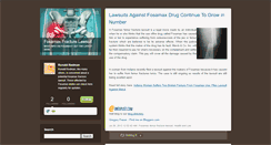 Desktop Screenshot of fosamaxfracturelawsuit.typepad.com