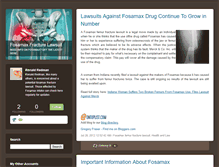 Tablet Screenshot of fosamaxfracturelawsuit.typepad.com