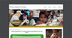 Desktop Screenshot of momsagainsthunger.typepad.com