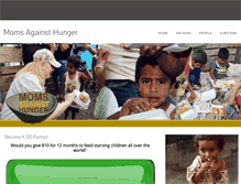 Tablet Screenshot of momsagainsthunger.typepad.com