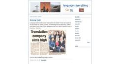 Desktop Screenshot of languageiseverything.typepad.co.uk
