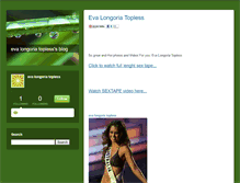 Tablet Screenshot of evalongoriatoplessagonize.typepad.com
