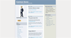 Desktop Screenshot of commonsenseblog.typepad.com