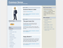 Tablet Screenshot of commonsenseblog.typepad.com