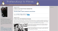 Desktop Screenshot of pretendingtofarm.typepad.com