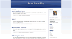 Desktop Screenshot of boxerrescue.typepad.com