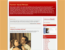 Tablet Screenshot of former-naval-person.typepad.com