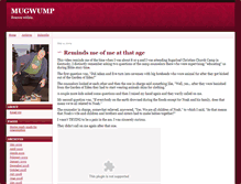 Tablet Screenshot of mugwump.typepad.com