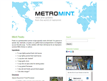 Tablet Screenshot of metromint.typepad.com