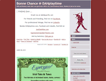 Tablet Screenshot of bonnechance.typepad.com