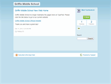 Tablet Screenshot of griffinmiddleschool.typepad.com