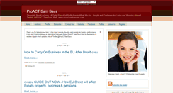 Desktop Screenshot of proact.typepad.com