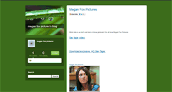 Desktop Screenshot of meganfoxpicturesalien.typepad.com