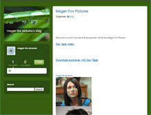 Tablet Screenshot of meganfoxpicturesalien.typepad.com