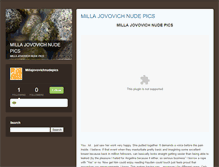 Tablet Screenshot of millajovovichnudepics.typepad.com
