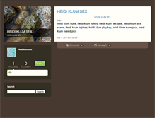Tablet Screenshot of heidiklumsex.typepad.com