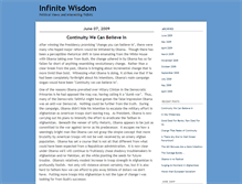 Tablet Screenshot of infinitewisdom.typepad.com