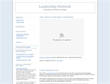 Tablet Screenshot of leadnet.typepad.com