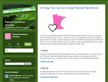 Tablet Screenshot of plannedparenthoodadvocate.typepad.com