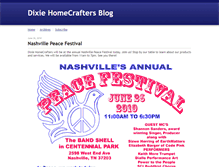 Tablet Screenshot of dixiehomecrafters.typepad.com