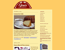 Tablet Screenshot of ginasbakery.typepad.com