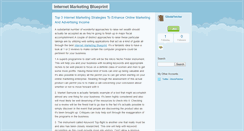 Desktop Screenshot of internetmarketingblueprint.typepad.com