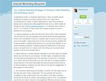 Tablet Screenshot of internetmarketingblueprint.typepad.com