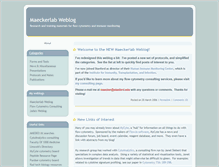 Tablet Screenshot of maeckerlab.typepad.com