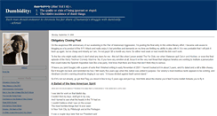 Desktop Screenshot of dumbidity.typepad.com