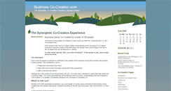Desktop Screenshot of businessco-creation.typepad.com