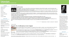 Desktop Screenshot of citizenspin.typepad.com