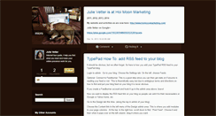 Desktop Screenshot of julievetter.typepad.com