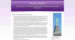 Desktop Screenshot of freethinker.typepad.com