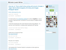 Tablet Screenshot of michelelewis.typepad.com