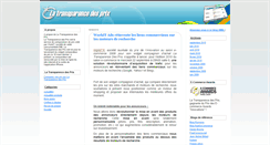 Desktop Screenshot of latransparencedesprix.typepad.com