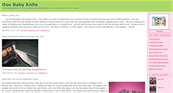 Desktop Screenshot of ooobabyknits.typepad.com