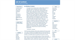 Desktop Screenshot of outofcontext.typepad.com