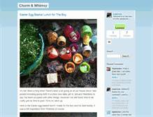 Tablet Screenshot of charmandwhimsy.typepad.com