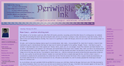 Desktop Screenshot of periwinkleink.typepad.com