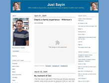 Tablet Screenshot of justsayin.typepad.com