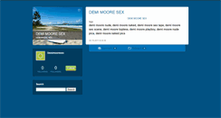 Desktop Screenshot of demimooresex.typepad.com