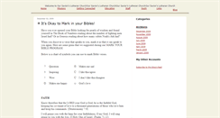 Desktop Screenshot of pastorcath.typepad.com