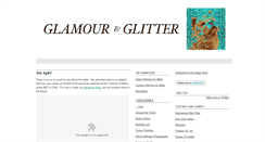 Desktop Screenshot of glamourandglitter.typepad.com