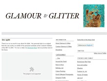 Tablet Screenshot of glamourandglitter.typepad.com