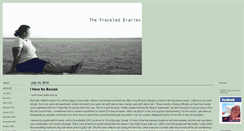 Desktop Screenshot of freckleddiaries.typepad.com