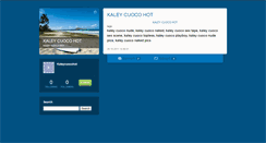 Desktop Screenshot of kaleycuocohot1.typepad.com