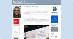 Desktop Screenshot of dealarchitect.typepad.com