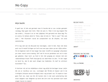 Tablet Screenshot of no-copy.typepad.com